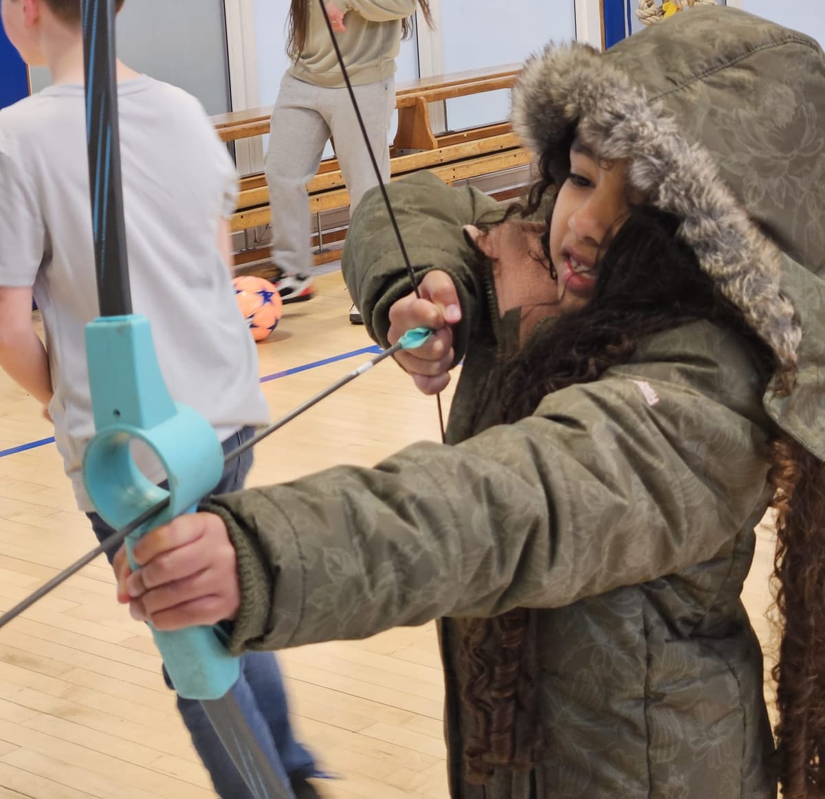 Hundreds visit community school free family breakfast morning
