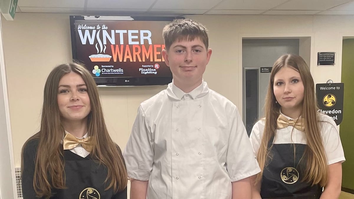 Clevedon School Cook’s Up Success In Prestigious National Awards