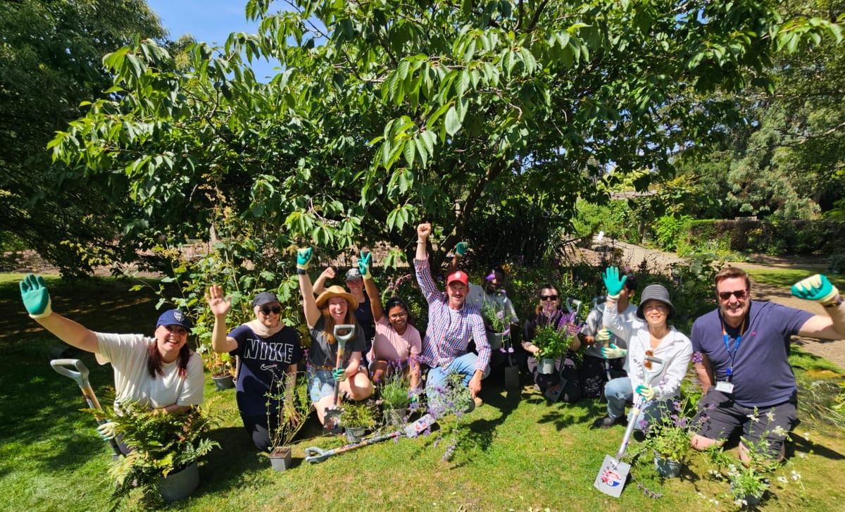 BBC Gardener Nick Bailey Donates Entire Garden to University