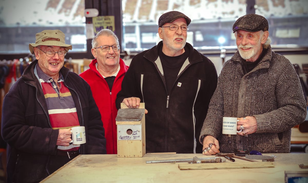 Men’s Sheds Welcome Landmark Strategy for Men’s Health