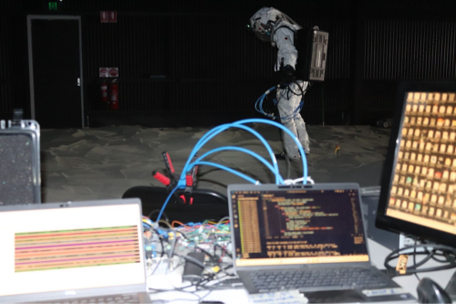 Robotic exosuit trousers could boost astronauts’ movement in space missions