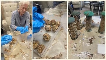 Residents at Lime Trees Care Home Got Nature-Ready for the Big Garden Birdwatch