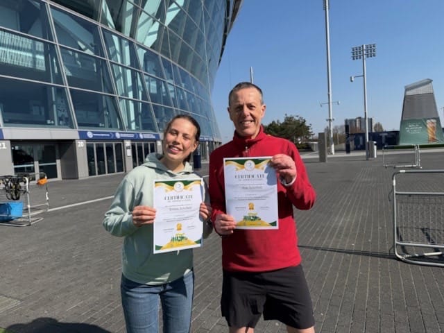 Dad Who Survived Cardiac Arrest Takes on Stadium Abseil to Say Thank You
