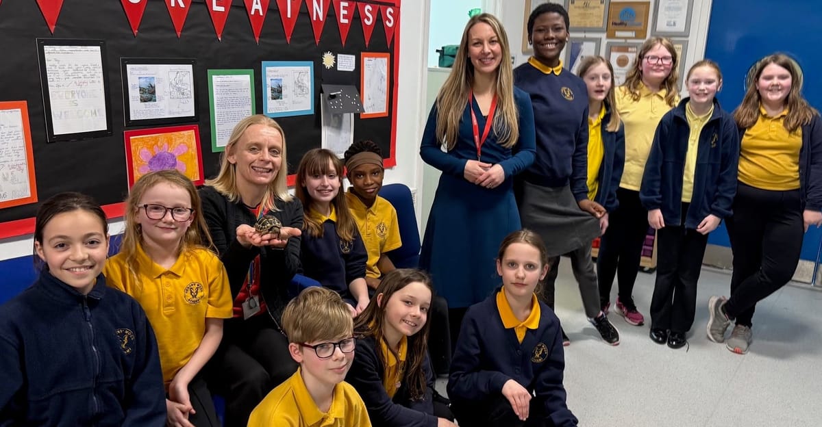 Young Reporters Get Newsroom Experience as BBC Presenter Visits Somerset School