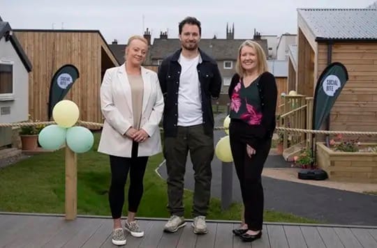 New “Village” Opens Near Glasgow to Help People Escape Homelessness