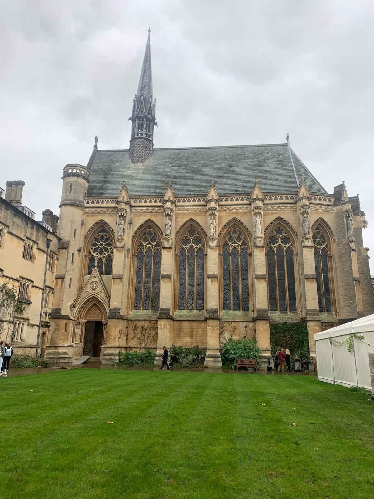Students visit one of the world’s best universities