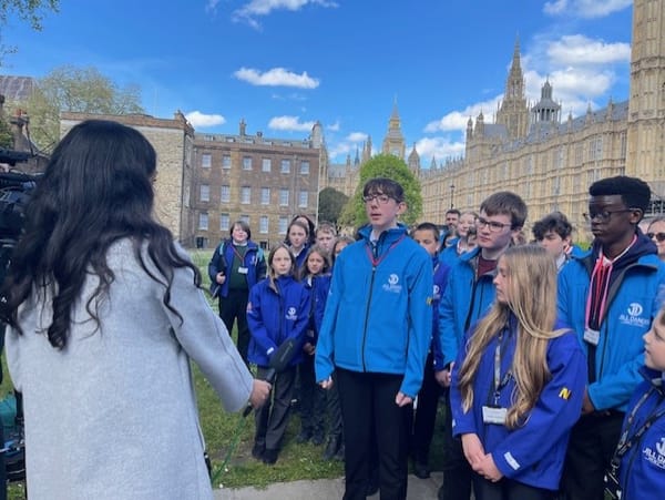 50 Amazing students filmed by BBC News (By Amelie, 12)