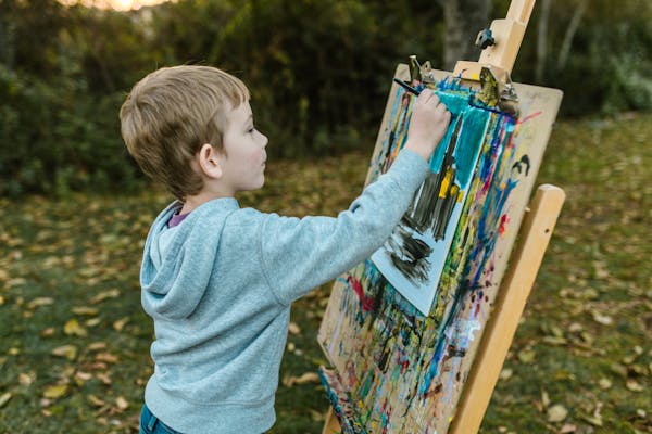 2-Year-Old 'Pint-Sized Picasso' sells horse, cat and duck paintings for thousands