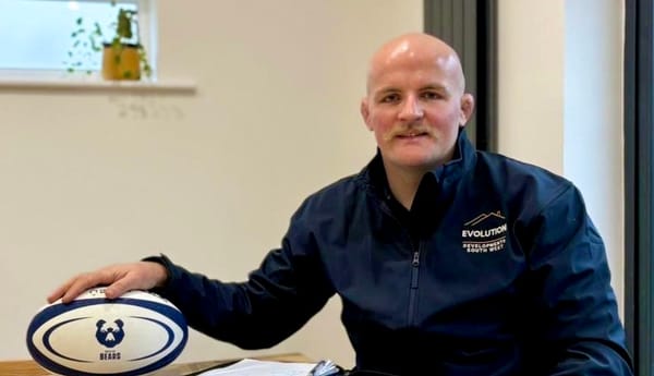 Top award for rugby star Jake and Evolution Developments for Mental Health and Construction Excellence