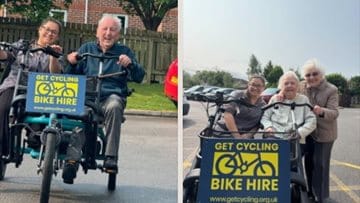 York Care Home Celebrates World Bicycle Day with Inclusive Bike Ride for Residents