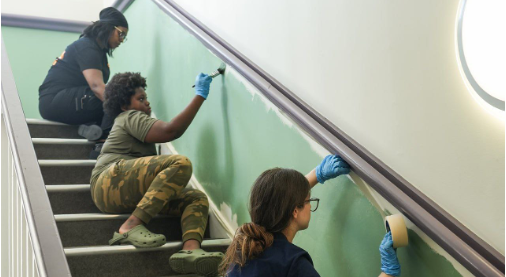 Faith, Paint, and Garden Gloves: Young Londoners Get to Work