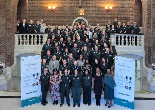 London Ambulance Service Honours 1,700 Years of Dedication at Celebration of Service Event