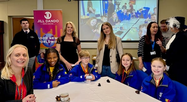 Blue Plaque Honours Jill Dando as Good News Rooms Project Expands