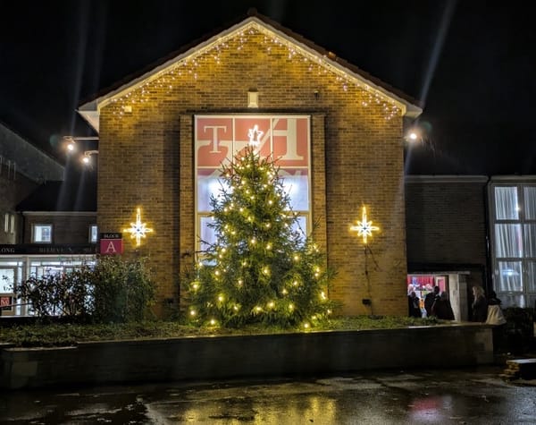 The King Alfred School Academy Annual Christmas Light Switch-On