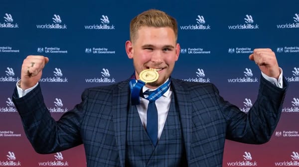 From Worle to WorldSkills Gold: Archie Celebrates Christmas Triumph