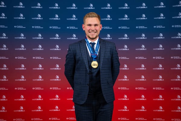 From Worle to WorldSkills Gold: Archie Celebrates Top Success