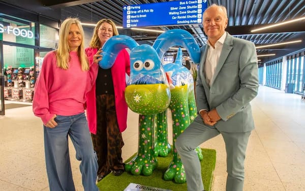 Edelweiss the Gromit Finds Forever Home at Bristol Airport as Iconic ‘Bristol’ Sign Unveiled