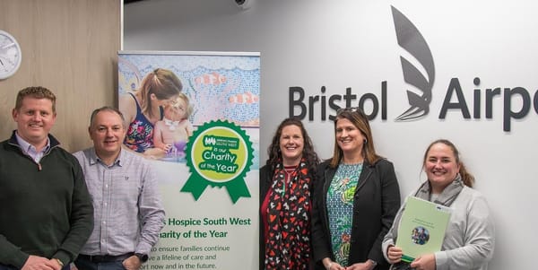 Bristol Airport Announces Children’s Hospice South West as New Charity Partner