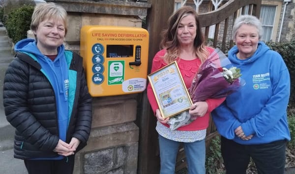 New Defibrillator Installed on Weston Street Thanks to Generous Local School