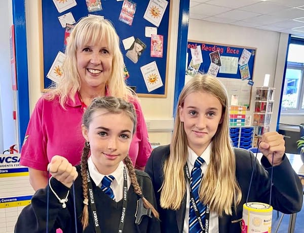5,000 students and 750 staff raise thousands for charity of the year after death of much loved community policeman