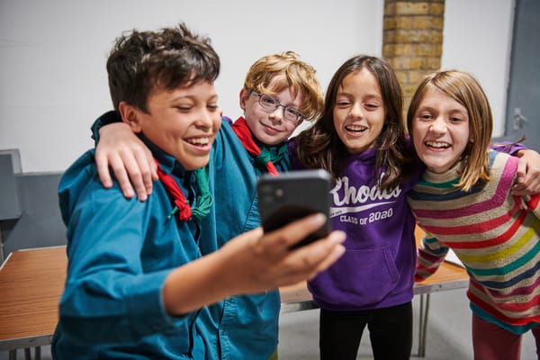 Good news for scouts with their Yearly Scouts' JOTA JOTI! (By Rupert, 11, and Seth, 11)