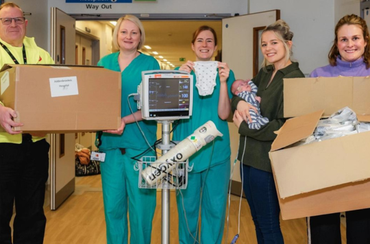 Good news as Salvation Army backs Tesco with premature baby clothes deliveries